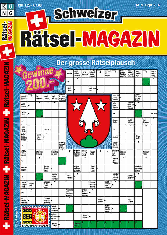 Schweizer Rätsel-Magazin Schweizer Rätsel-Magazin