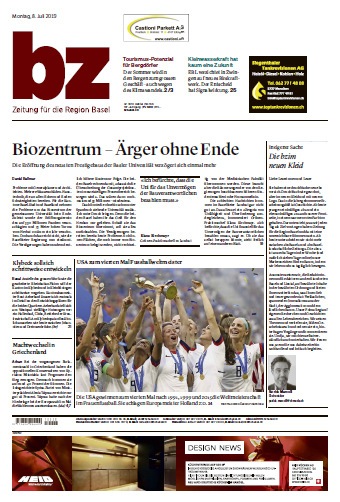 bz - Zeitung für die Region Basel bz - Zeitung für die Region Basel
